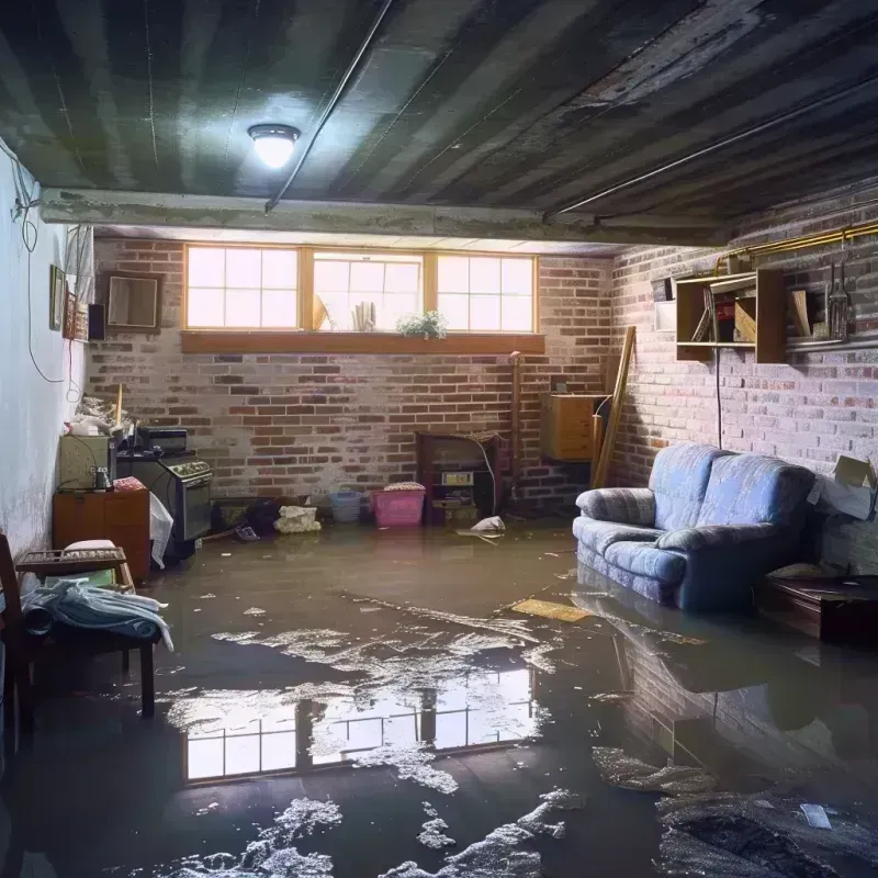 Flooded Basement Cleanup in East Bridgewater, MA